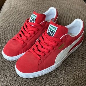 Puma Suede Classic in Red (Men’s 11.5)